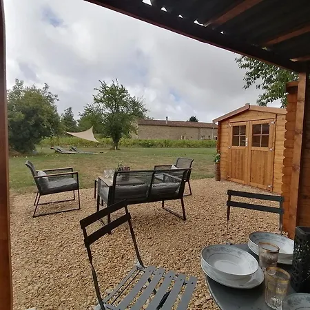 Taillis - Glamping On A Vineyard - Wooden Campingplads