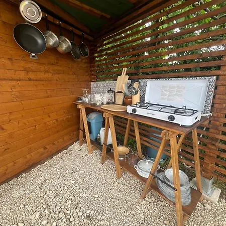 Taillis - Glamping On A Vineyard - Wooden Campingplads Savigne