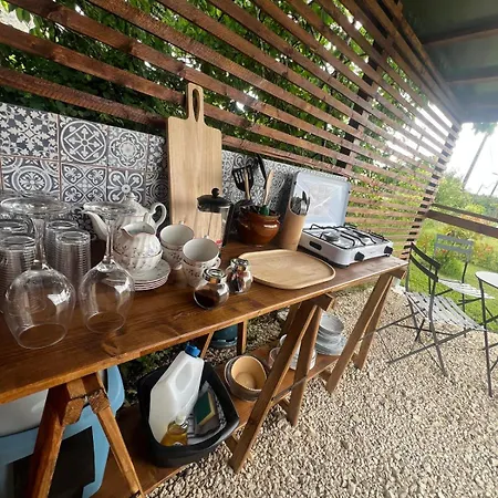Campingplads Taillis - Glamping On A Vineyard - Wooden