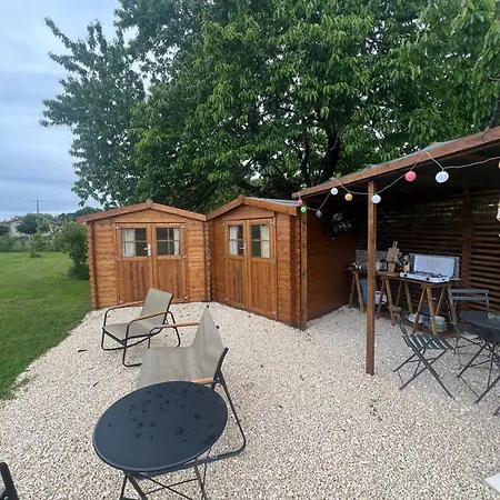 Taillis - Glamping On A Vineyard - Wooden Campingplads